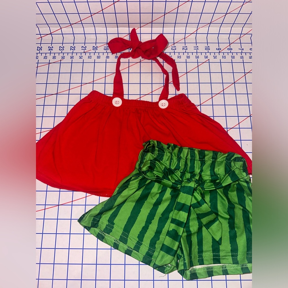 Marie Nicole Watermelon Outfit
